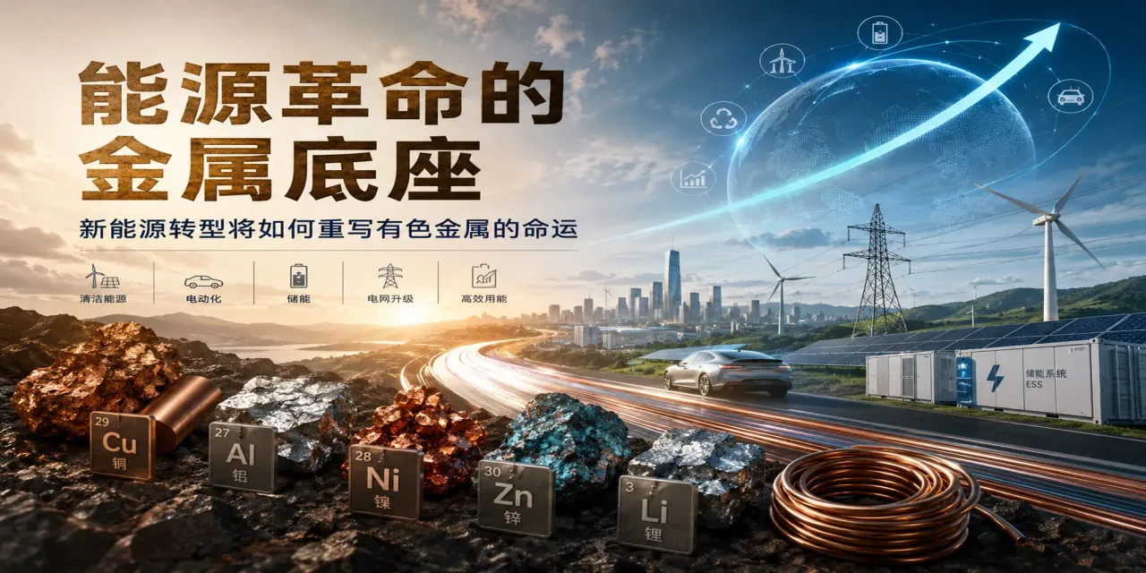 能源革命的金属底座：新能源转型将如何重塑有色金属产业